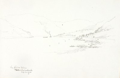 The Rhine below Niederheimbach by George Elbert Burr