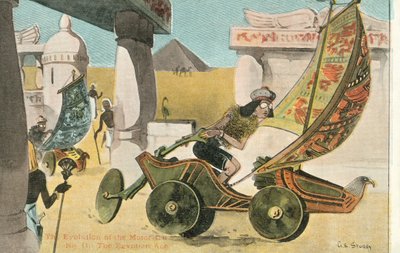 The Evolution of the Motor Car by George Ernest (after) Studdy