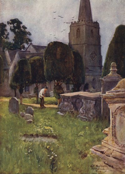 Painswick Church by George Franck Nicholls