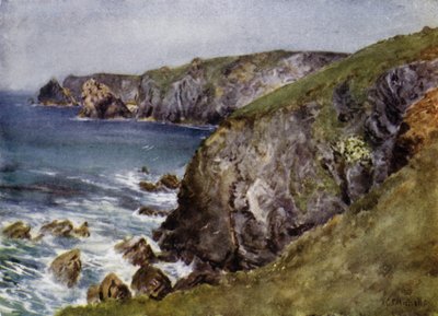 The Coast near the Lizard by George Franck Nicholls
