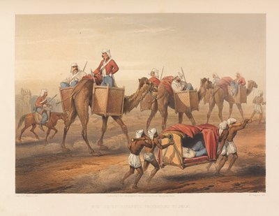 Reinforcement Proceeding to Delhi by George Francklin Atkinson