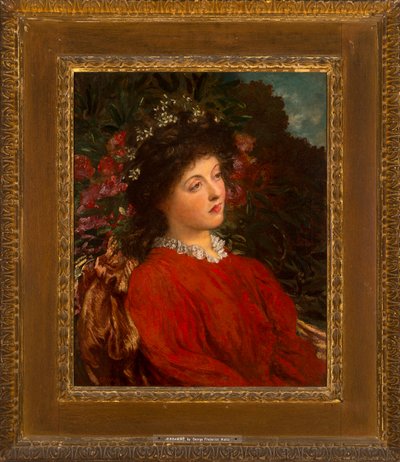 Portrait of Eveleen Tennant 1876 by George Frederic Watts