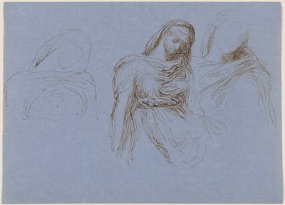 Study of Death for "Time and Death" by George Frederic Watts
