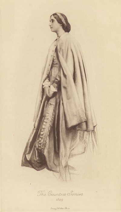 Virginia, Countess Somers by George Frederick (after) Watts