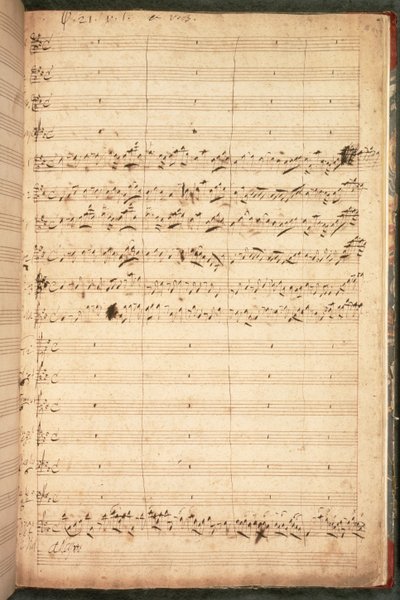 Original Score for the Coronation Anthem for George II and Queen Caroline by George Frederick Handel