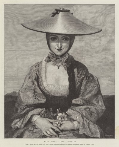 Mary Augusta, Lady Holland by George Frederick Watts