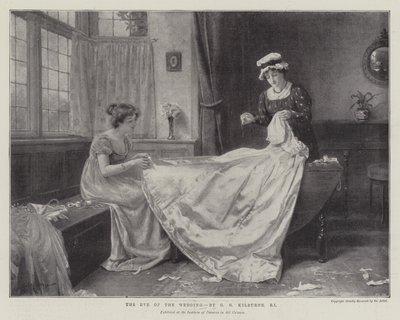 The Eve of the Wedding by George Goodwin Kilburne