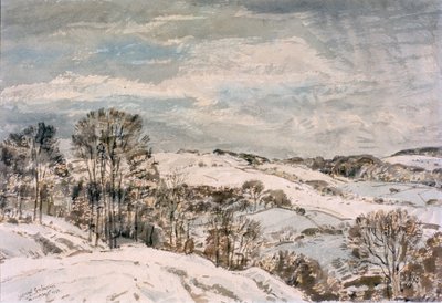 Winter in Wensleydale by George Graham
