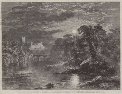 Richmond Castle, Yorkshire by George Haydock Dodgson