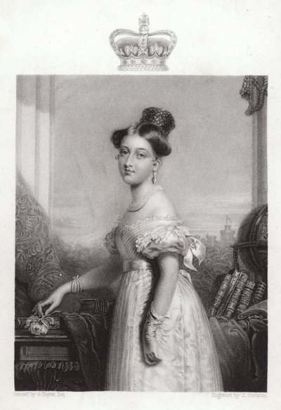 Queen Victoria at the Age of 18 by George Hayter
