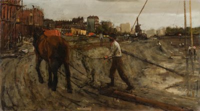 Construction Site by George Hendrik Breitner