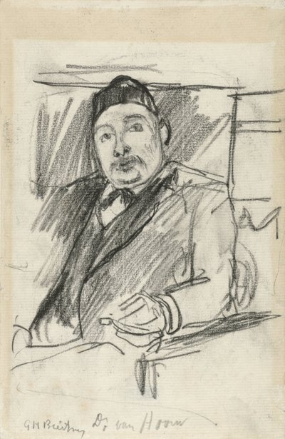Portrait of Dr. van Hoorn by George Hendrik Breitner