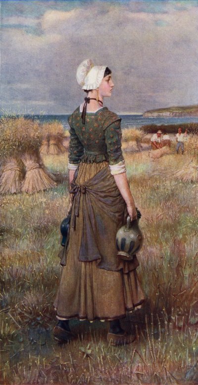 Evangeline by George Henry (after) Boughton