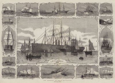 The Progress of Steam Navigation by George Henry Andrews