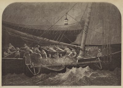 Trawling in the North Sea at Night by George Henry Andrews