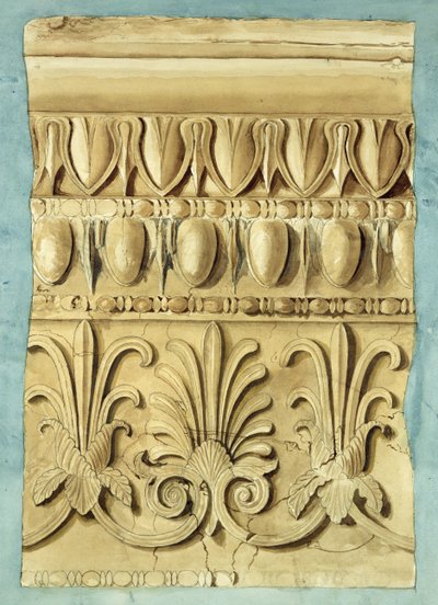 Architectural Fragment, 1837 by George Henry Bailey