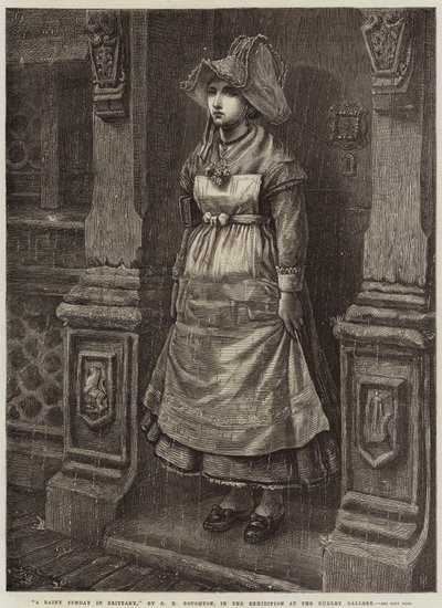 A Rainy Sunday in Brittany by George Henry Boughton