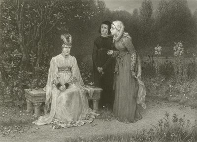 Queen Isabella and Her Ladies by George Henry Boughton
