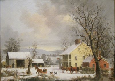 Winter in the Country by George Henry Durrie