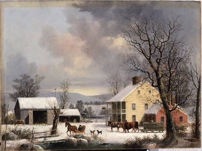 Winter in the Country by George Henry Durrie