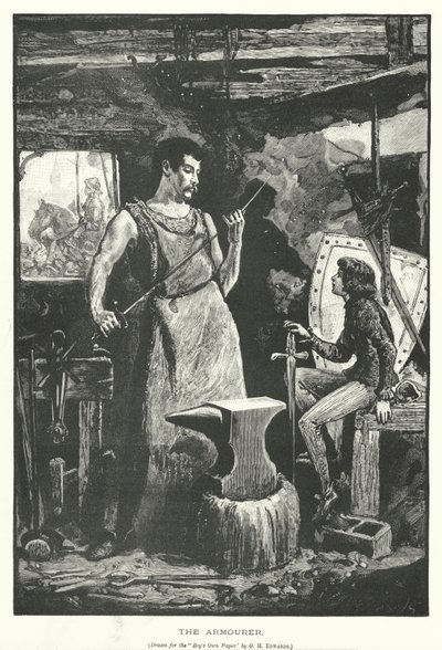 The Armourer by George Henry Edwards