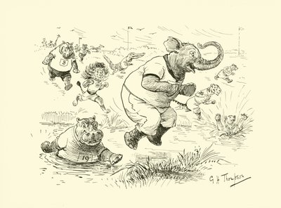 Animals at the Olympic Games by George Henry Thompson