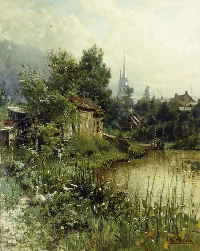 A Glimpse of Morristown, New Jersey by George Herbert McCord