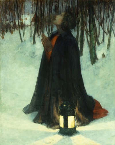 A Dream of Christmas by George Hitchcock