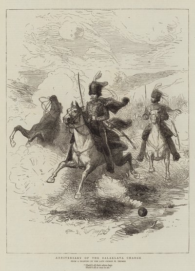 Anniversary of the Balaklava Charge by George Housman Thomas