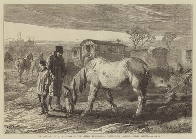 The Last Lot, in the General Exhibition of Water-Colour Drawings, Dudley Gallery by George Housman Thomas