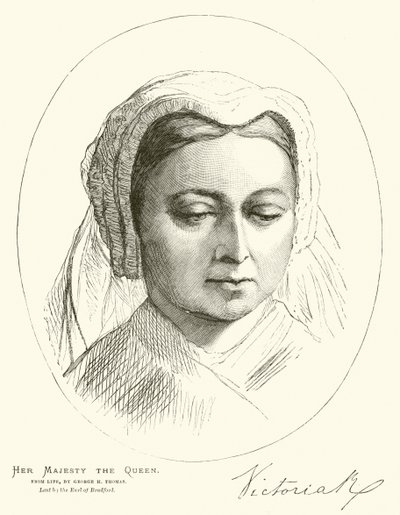 Queen Victoria by George Housman after Thomas