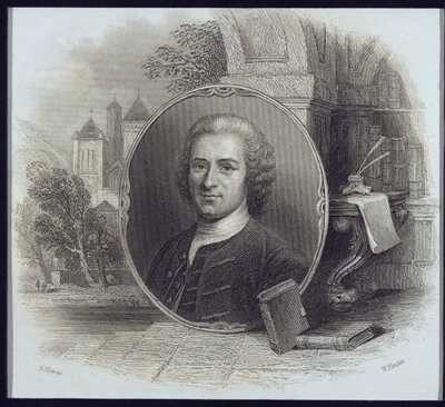 Portrait of Jean Jacques Rousseau, Engraved by William Finden by George Howse