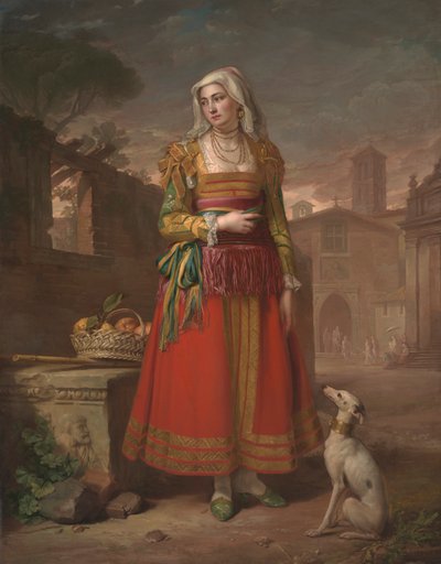 A Whole Length of a Lady of Petrella, in the Kingdom of Naples by George James