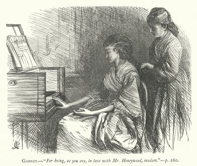 Illustration for The Good-Natured Man by George John Pinwell