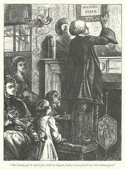 Illustration for The Vicar of Wakefield by George John Pinwell