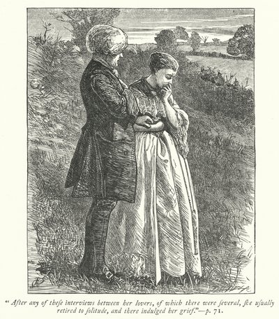 Illustration for The Vicar of Wakefield by George John Pinwell