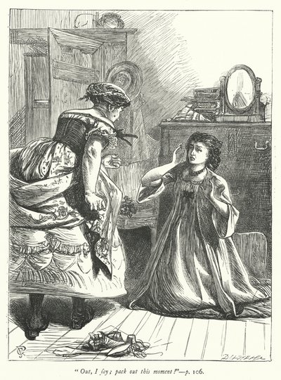 Illustration for The Vicar of Wakefield by George John Pinwell