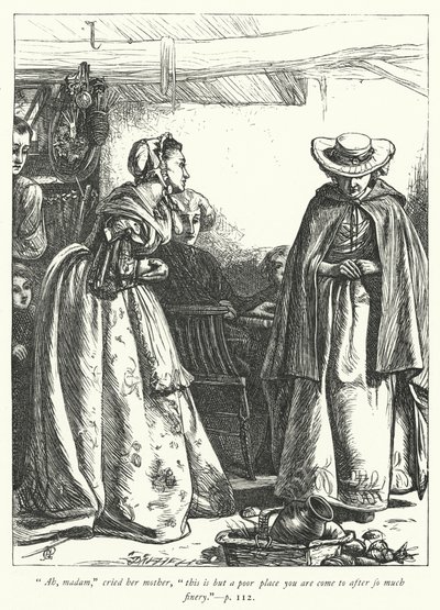 Illustration for The Vicar of Wakefield by George John Pinwell