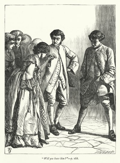 Illustration for The Vicar of Wakefield by George John Pinwell