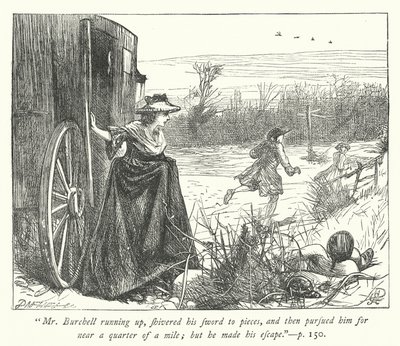 Illustration for The Vicar of Wakefield (engraving) by George John Pinwell