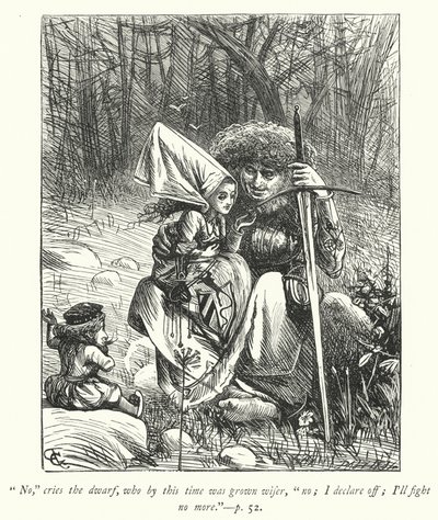 Illustration for The Vicar of Wakefield by George John Pinwell