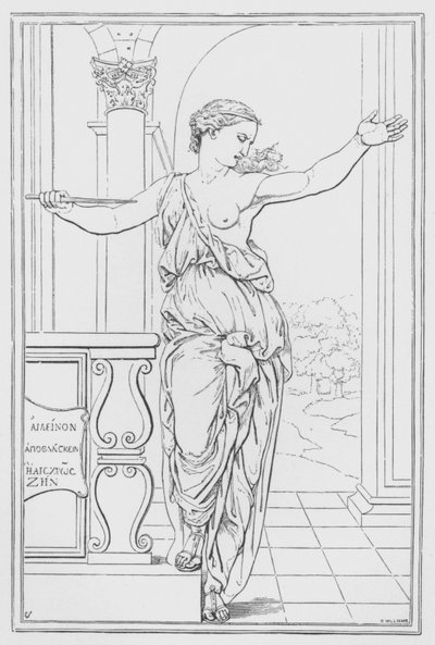 Lucretia by George Junior Scharf