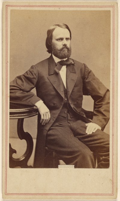 Unidentified Man with Full Beard, Seated by George Kendall Warren