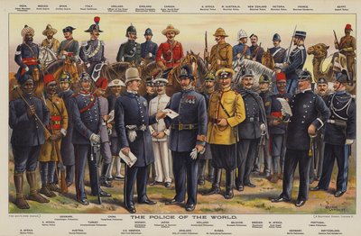 The Police of the World by George Lambert