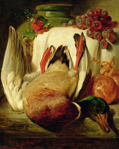 Still Life with Dead Game by George Lance