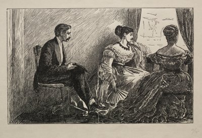 The White Camellia by George Louis Palmella Busson Du Maurier