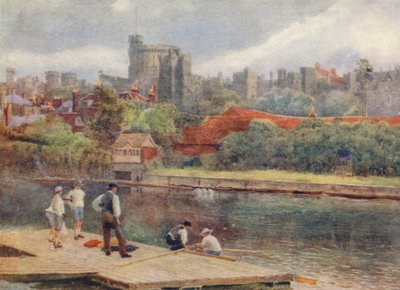 The Castle from the Rafts by George Moore Henton