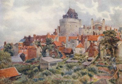 West End of Castle from Great Western Railway Station by George Moore Henton