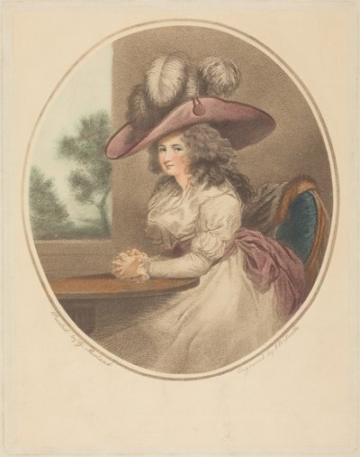 Anne Ward Morland (Delia in Town) by George Morland