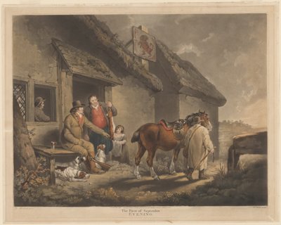 The First of September, Evening by George Morland